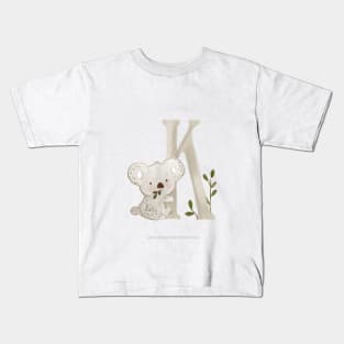 K for Koala Kids T-Shirt